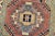 Kazak Runner 2’8” X 9’9” Red Wool Tribal Hand-Knotted Oriental Rug For Sale - Image 4 of 12