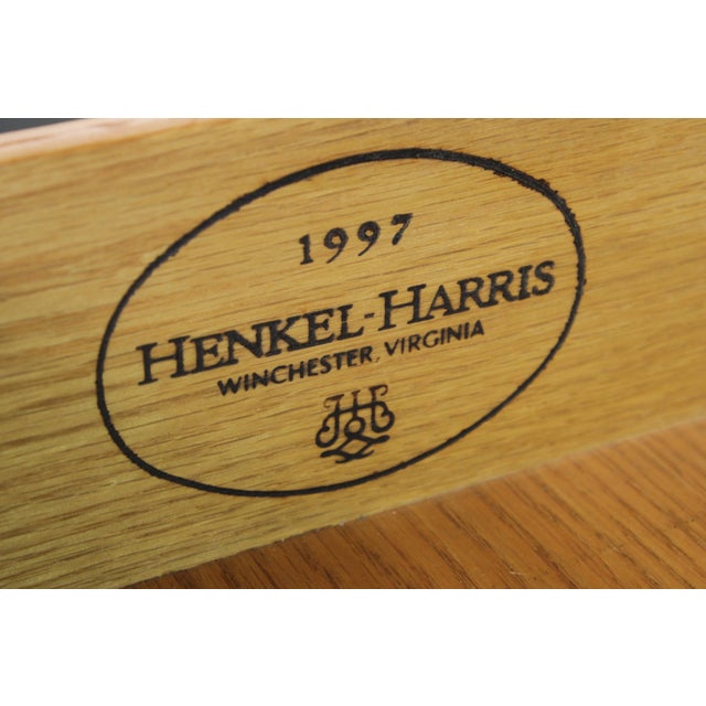 Henkel Harris Model 2386 Mahogany Breakfront For Sale - Image 16 of 18