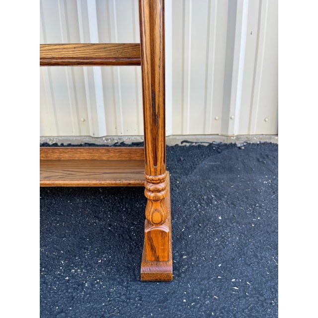 1980s 1980s Winners Only Petite Oak Roll Top Secretary Desk For Sale - Image 5 of 12