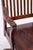 Wood Antique Wooden Swivel Office Chair For Sale - Image 7 of 15