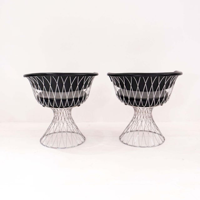 Space Age Bistro Set, 1970s, Set of 3 For Sale - Image 4 of 10