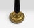 Vintage tall wood Empire style candleholders with gold leaf application. A unique statement piece.