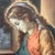 Copper 20th Century Oil on Canvas Cuzco School Signed Framed Titled Work and Prayer For Sale - Image 8 of 12