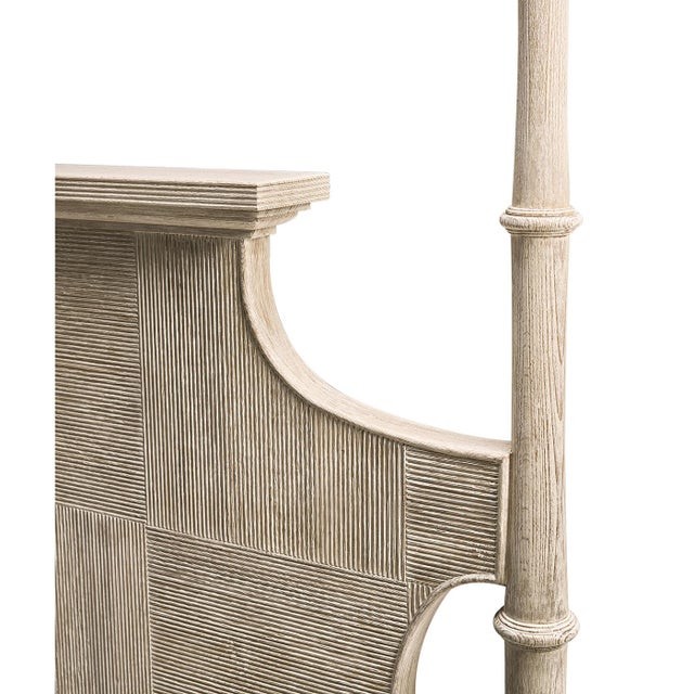 Rustic Washed Pencil Post Bed For Sale - Image 11 of 12