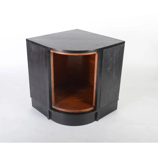 Bauhaus Art Deco Corner Bar by Jindrich Halabala for Up Závody, 1930s For Sale - Image 3 of 8