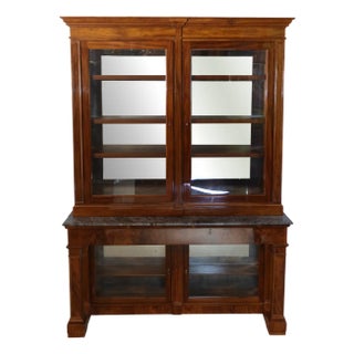 Display Cabinet in Mahogany For Sale