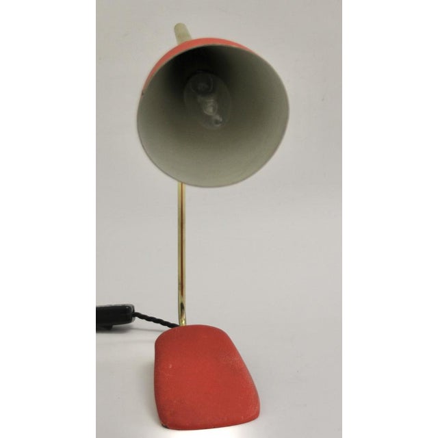 Metal Mid-Century Modern Adjustable Desk Lamp by Louis Kalff for Cosack, 1950s For Sale - Image 7 of 15