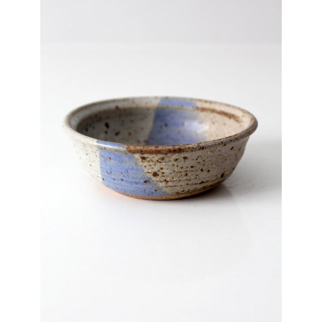Vintage Handmade Studio Pottery Bowl For Sale - Image 6 of 14