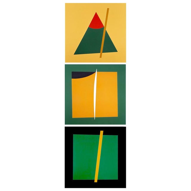 Edik Steinberg, Untitled, Silkscreen Prints, 1992, Set of 3 For Sale - Image 8 of 8