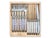 Metal Late 20th Century Jean Dubost Laguiole Cutlery Set, Service for 12 - 24 Piece For Sale - Image 7 of 8
