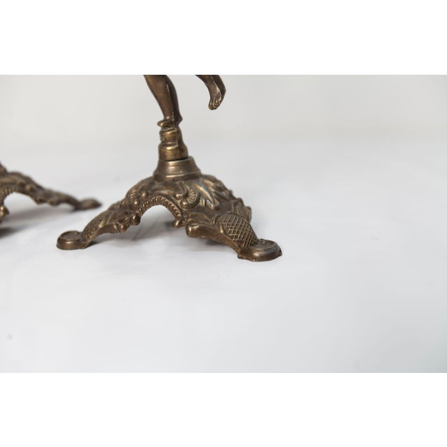 Cherub Candlesticks by FC, 1890s, Set of 2 For Sale - Image 13 of 18