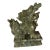 Green Jade Dragon Carving Statue For Sale