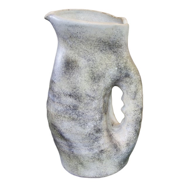 Ceramic Pitcher by Mado Jolain, France, 1960 For Sale