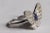 Contemporary 1990s Blue Sapphire and Diamond Buttlerfly Motif Ring, Size 6.75 For Sale - Image 3 of 4