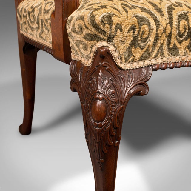 1900's Antique Drawing Room Armchair For Sale - Image 11 of 12