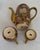 Late 19th Century Meiji Period Shuzan Satsuma Thousand Flowers Mille Fleur Demitasse Service, 13 Pieces For Sale - Image 16 of 16