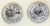 Matching Pair of Vintage-Style Crystal Flush Mount Ceiling Lights / Chandelier For Sale - Image 13 of 14
