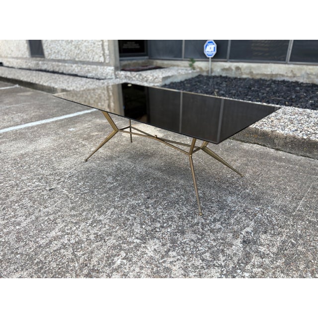 1940s Italian Modern Bronze Cocktail Table For Sale In Houston - Image 6 of 10