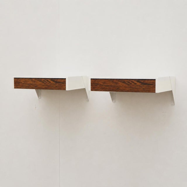 DD01 Bergeijk Wall System Nightstands by Martin Visser for Spectrum, 1960s, Set of 2 For Sale - Image 5 of 10