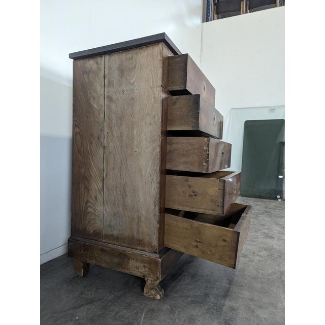 Wood Empire Mahogany Chest of Drawers For Sale - Image 7 of 9