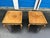 Sweet Pair of Vintage Baker French Provincial Walnut Side Tables With Carved Aprons For Sale - Image 9 of 9
