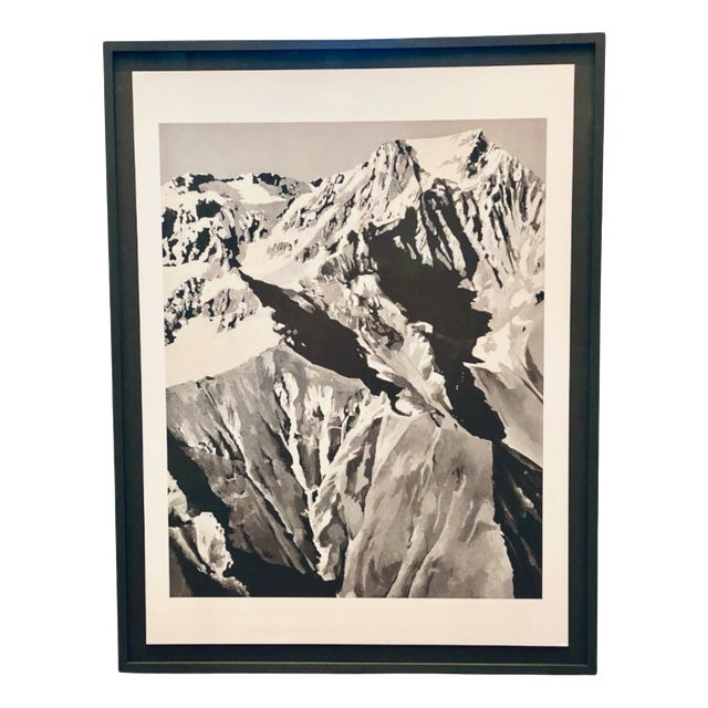 Gerhard Richter, Himalaya, 2021, Hybris Print on Rives Paper, Limited Edition, Framed For Sale