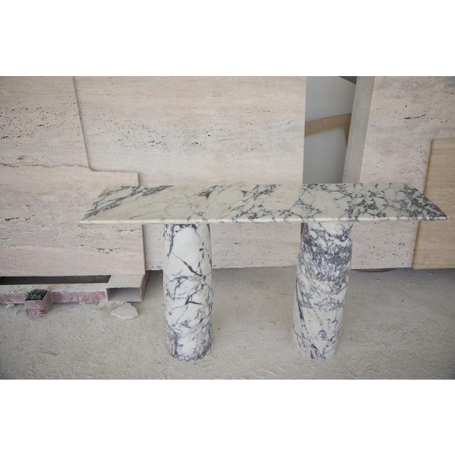 Marble Mario Console Table by My Habitat Design For Sale - Image 4 of 9