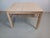 Wood Danish Handcrafted Coffee Table in Beech by Haslev, 2001 For Sale - Image 7 of 11