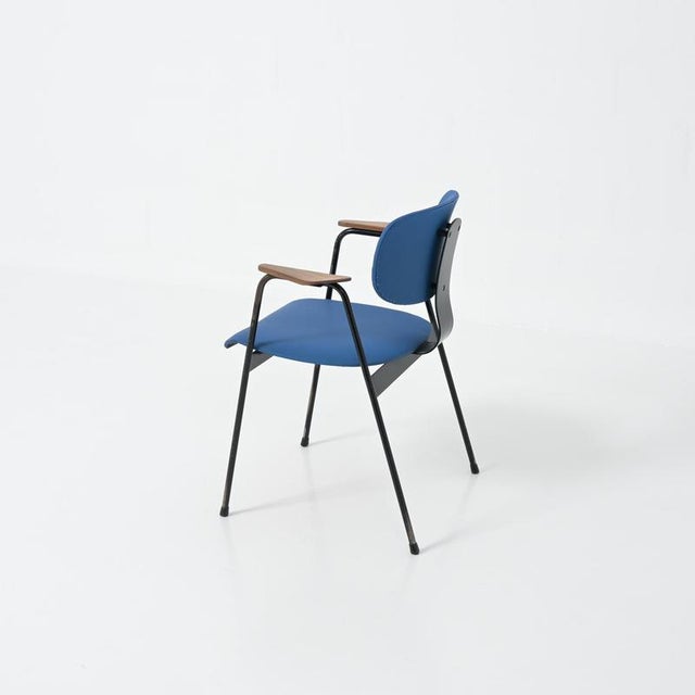 F1 Desk Chair by Willy Van Der Meeren for Tubax, 1950s For Sale - Image 4 of 18