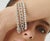 40 Round Diamond 20 Pointer Each Tennis Bracelet in 14 Karat Gold 8 Carat 7 " For Sale In New York - Image 6 of 8