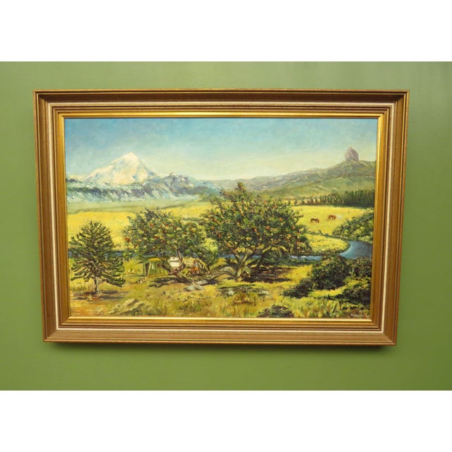 Argentina, Provincia del Neuquen, 1989, Oil on Board, Framed For Sale - Image 9 of 14