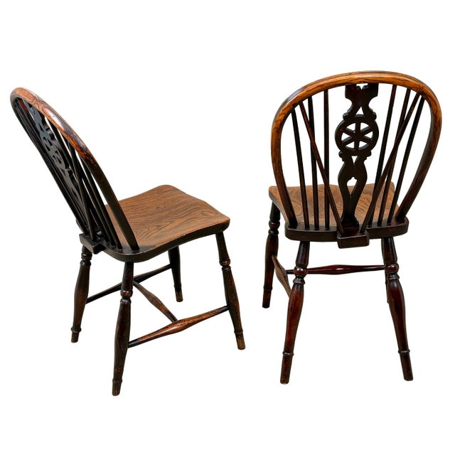 Wood Georgian Windsor Dining Chairs, 1830, Set of 12 For Sale - Image 7 of 18