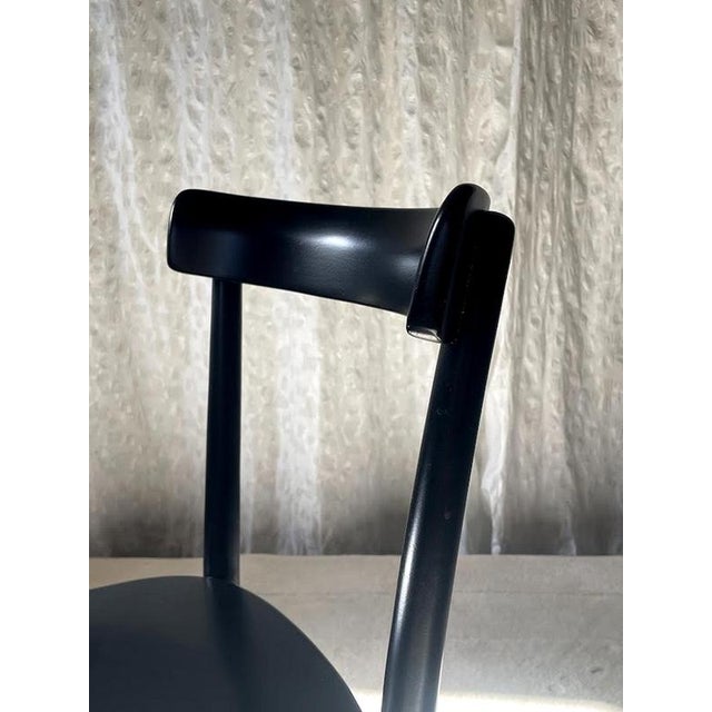 Wood 1-250 Dining Chairs in Wood by Werner Max Moser, Set of 4 For Sale - Image 7 of 10