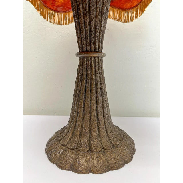 Molded Plastic Sculptural Table Lamp with Grapes Decoration, 1970s For Sale - Image 10 of 18