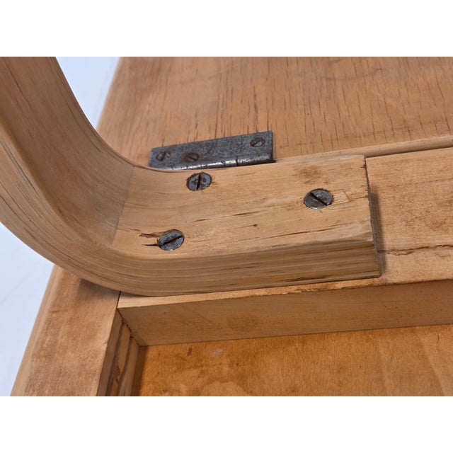Vintage Drop-Leaf Table by Alvar Aalto for Artek, 1960s For Sale - Image 14 of 16