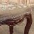 Burnt Umber Antique French Louis XV Walnut Footstool With Needlepoint For Sale - Image 8 of 13
