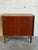 Small Teak Sliding-Door Sideboard Credenza Danish Mid-Century Modern 1960s For Sale - Image 9 of 10