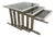 Steel Nesting Tables, 1970, Set of 3 For Sale