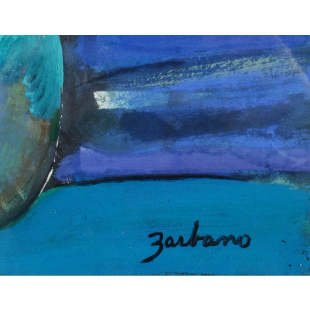 Paper Mary Zarbano Flowers with Personages, c.1970 For Sale - Image 7 of 10