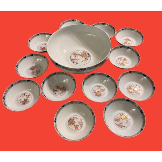 Ceramic Late 20th Century French Raynaud Limoges “Koutani” Porcelain Dinnerware 12 Place Settings - 61 Pieces For Sale - Image 7 of 12