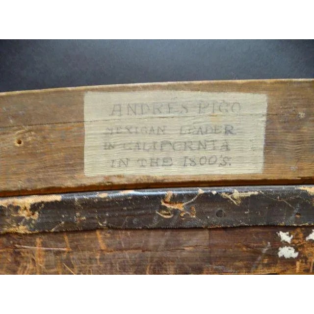 Alexander Melville Portrait of a Mexican Officer C 1865 For Sale - Image 12 of 13