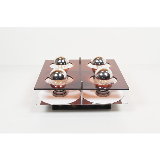Acrylic Wall Lamp by Jocelyne Trocmé for Galerie Oxar Model Disco, 1970s For Sale - Image 3 of 8