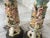 Mid-Century Modern Pair of Mid 20th Century Capodimonte Style Table Lamps For Sale - Image 3 of 12