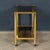 Metal Vintage 20th Century French Gilt Brass Drinks Trolley attributed to Maison Jansen, 1970s For Sale - Image 7 of 18