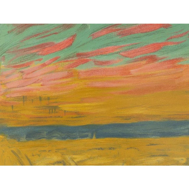 Carl Kylberg, Fisherman, 1960s, Color Lithograph, Framed For Sale - Image 4 of 11