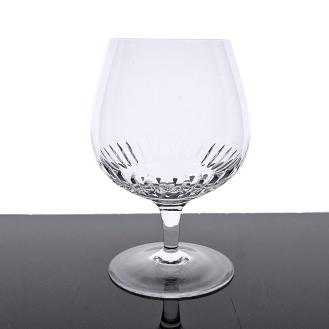 Glass Rogaska Slovenian Lead Crystal Brandy Snifter Glasses Set of 4 5.5" For Sale - Image 7 of 11
