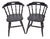 Black Cabriolet Bistro Chairs, 1920s, Set of 8 For Sale - Image 8 of 14