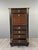 Black Antique 19th Century Napoleon III Secretary in Marquetry and Gilt Bronze For Sale - Image 8 of 13