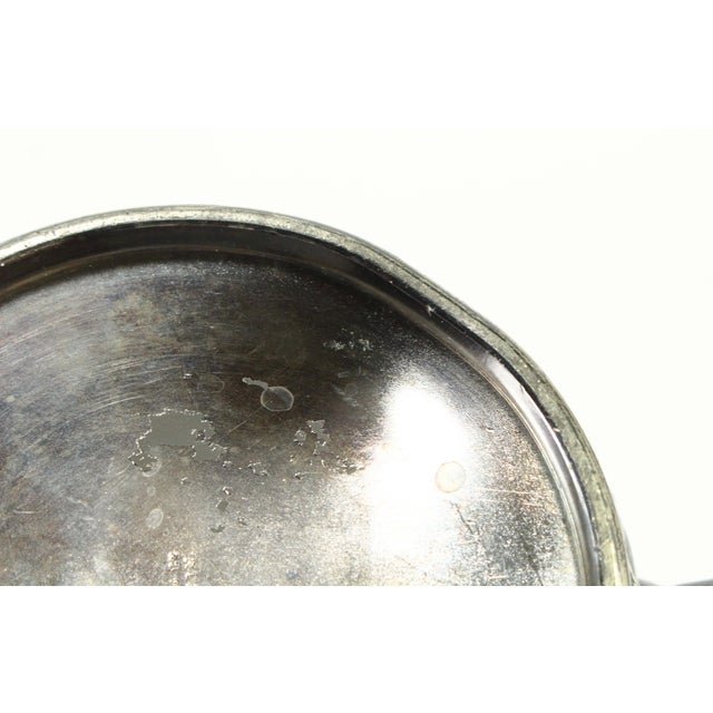 1800's Rare Reed & Barton Silvered Embossed Trophy Urn Vase Fenix Bird, Blank For Sale - Image 16 of 18