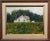 Richard Schlecht - Farm House in Virginia - Oil painting oil painting on canvas board -Signed circa 1960s board size: 12 x...
